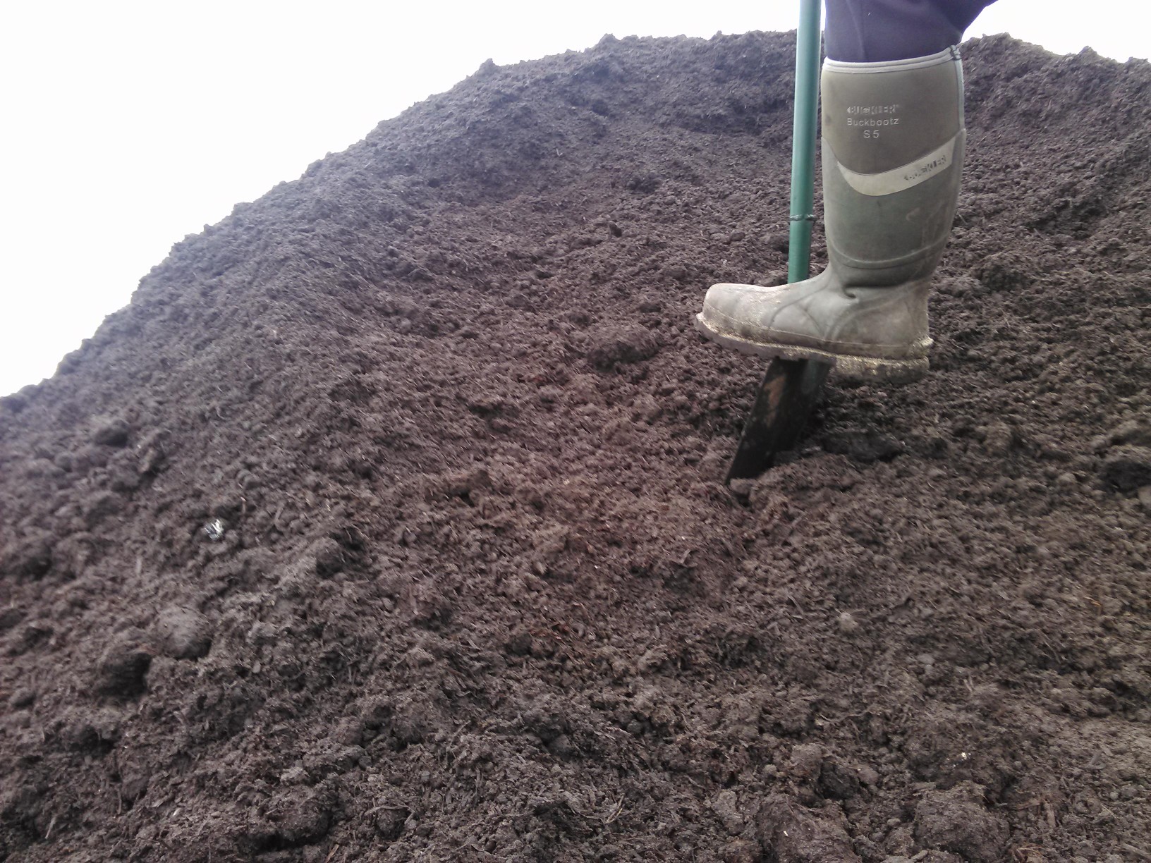Large topsoil bags ready for delivery